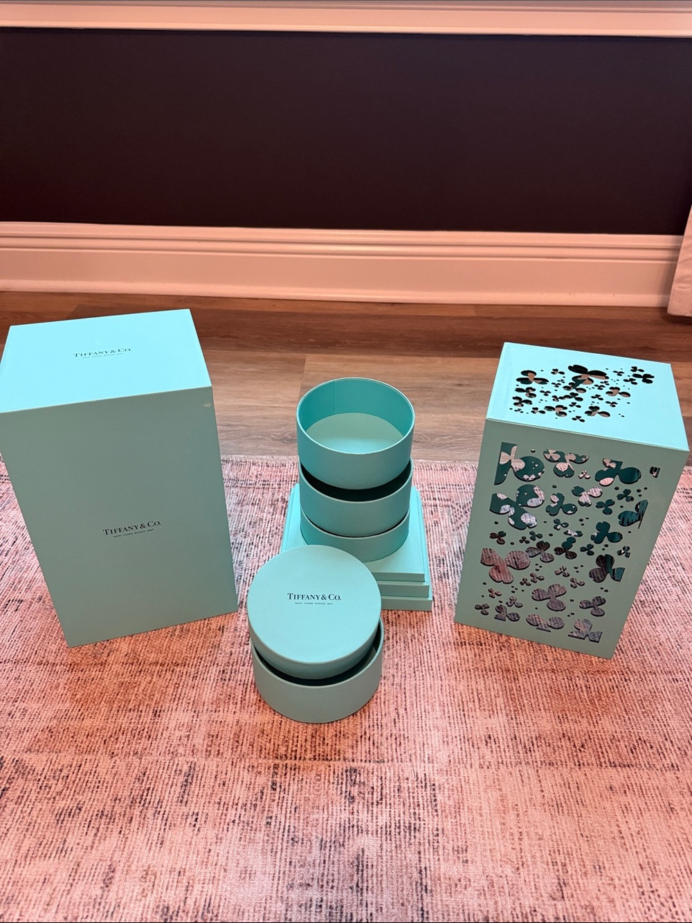 Tiffany & Co. Stackable Jewelry Boxes